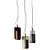 Nordic Industrial Pendant Light H31cm 3D model small image 1