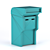 Game-Optimized Low-Poly Mailbox 3D model small image 2