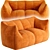 Le Bambole Suede Sofa 2015 3D model small image 1