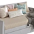 Daphne 279 Sofa Bed Render 3D model small image 7