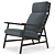 Zen Den Lounge Chair 3D model small image 3