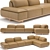 Natuzzi Italia ADAM Sofa 3D model small image 1