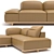 Natuzzi Italia ADAM Sofa 3D model small image 3