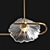 Modern Brass Suspension Light 3D model small image 4