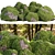 Mossy Rock Scatter Collection 3D 3D model small image 1