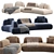 Art Nova CURVE Sofa 2015 3D model small image 2