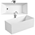 Abber AB9274 170x75 Bathtub 3D model small image 1