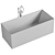 Abber AB9274 170x75 Bathtub 3D model small image 2