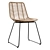 Modern Alana Dining Chair 3D 3D model small image 2