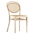 Elegant Thonet 215 R Chair 3D model small image 1