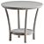 Modern Black Round End Table 3D model small image 2