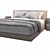 Richard B&B Italia Bed 2250x1820mm 3D model small image 3