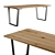 mLOFT Margin V Table, Sleek Aesthetic 3D model small image 2