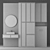 Bathroom Essentials Collection Kit 3D model small image 3