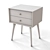 Bedside Table in 4 Colors 3D model small image 2