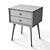 Bedside Table in 4 Colors 3D model small image 5