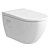 Vitra D-Light Wall Hung Toilet 3D model small image 1