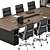 Conference Table 375 Office Furniture 3D model small image 3