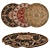 Versatile Round Rug Set 3D model small image 1