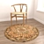 Versatile Round Rug Set 3D model small image 6