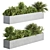 Outdoor Boxed Hanging Plant 3D model small image 1