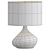 Modern Ceramic Table Lamp Variety 3D model small image 2