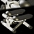 Compact Step Trainer - Stepper 3D model small image 4