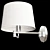 Modern Swing Arm Sconce Luminaire 3D model small image 4