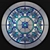 Round Stained Glass Panel 3D model small image 1