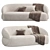 Modern Modular CLIP Sofa 2015 3D model small image 2