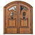 Classic Tempera 3D Door 77 3D model small image 1