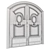 Classic Tempera 3D Door 77 3D model small image 4