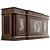 Exquisite Bellotti 1370 Sideboard in Bronzed Wood 3D model small image 5