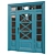 Classic 3D Door Design - Tempera 3D model small image 4