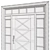 Classic 3D Door Design - Tempera 3D model small image 7