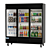 Three-Door Merchandiser Refrigerator for Beverages 3D model small image 3