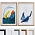 Modern Abstract Picture Frame Set 3D model small image 1