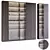  Modern Cupboard Set with Corona Renderer 3D model small image 2