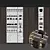  Modern Cupboard Set with Corona Renderer 3D model small image 6