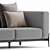 Modern Myyour Push 2-Seater Sofa 3D model small image 6