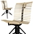 Modern Ergonomic Skeleton Chair 3D model small image 2