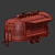  Airstream Food Truck 3D model small image 4