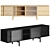 Japanese Inspired Rikyu Media Console 3D model small image 2