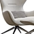 Modern Joker Lounge Chair Design 3D model small image 3