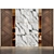 Versatile Wood Marble Mirror Panel 3D model small image 1