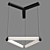 Elegant Puro Contour Lighting Fixtures 3D model small image 3