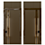 Sleek Dual-Purpose Hidden Door 3D model small image 1