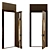 Sleek Dual-Purpose Hidden Door 3D model small image 2