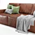 Modern Meshsmooth Sofa by Юнусов&К 3D model small image 2