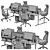 IKEA Office Workplace Bundle 3D model small image 5